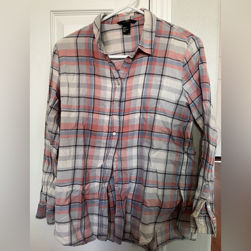 H&M Flannel size small